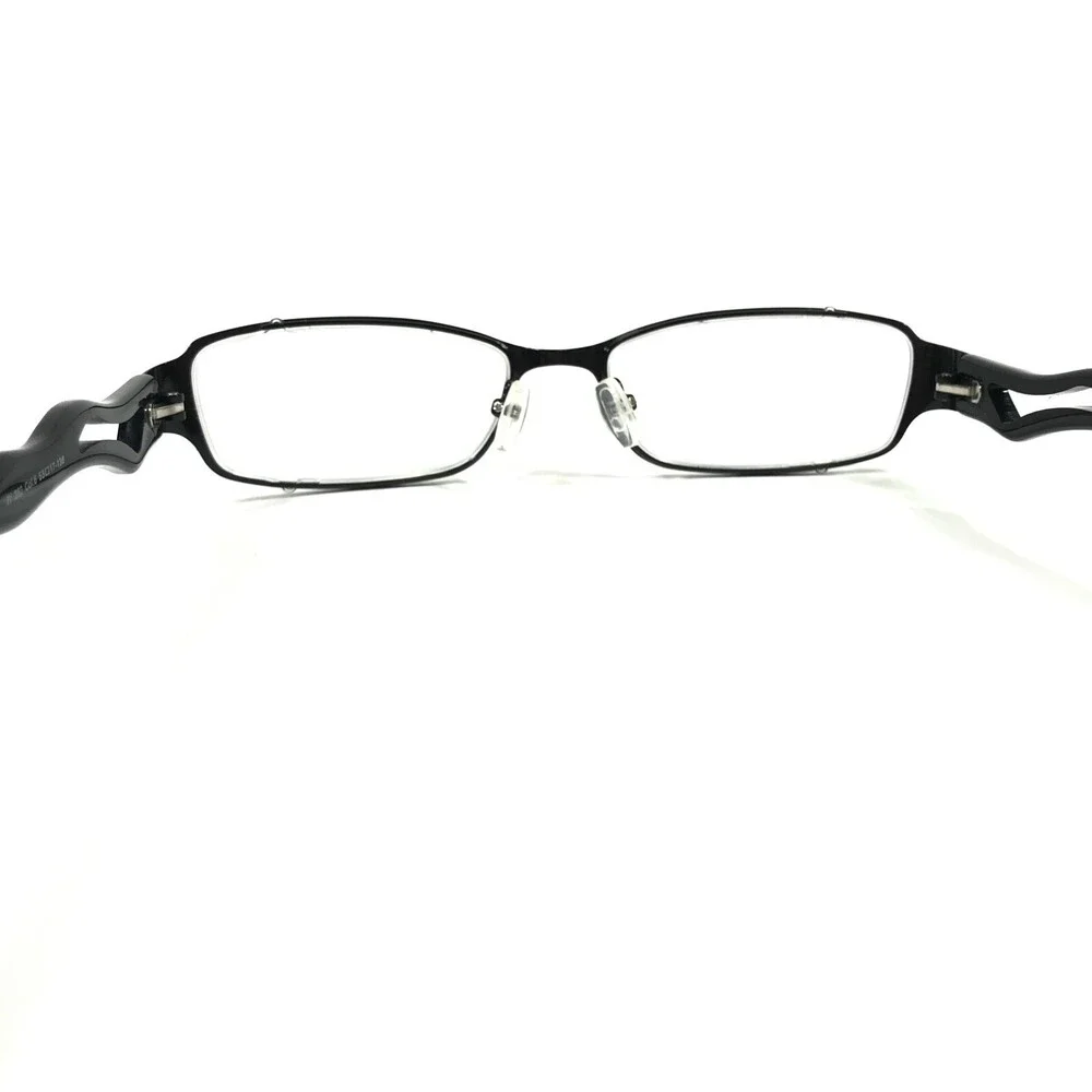Iyoko-Inyake Eyeglasses Frames IY282 Col.6 Black Rectangular Full Rim 53-17-138